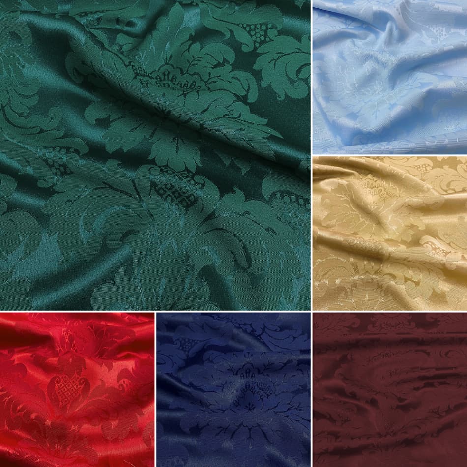 Tecido Jacquard Brocado 5 Metros Parede Painéis Decorações Medalhão Luxo 2,80 Largura