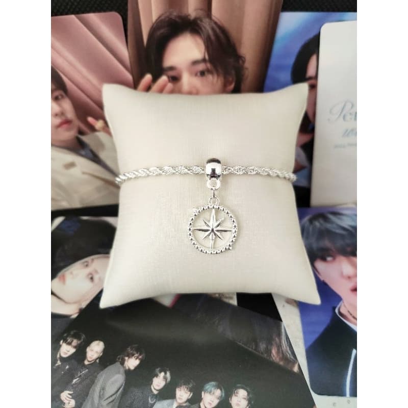 Pulseira STRAY KIDS Colar folheada a Prata 925 ou a Ouro, Stay, Skzoo, felix, hyunjin, bangchan, coreano