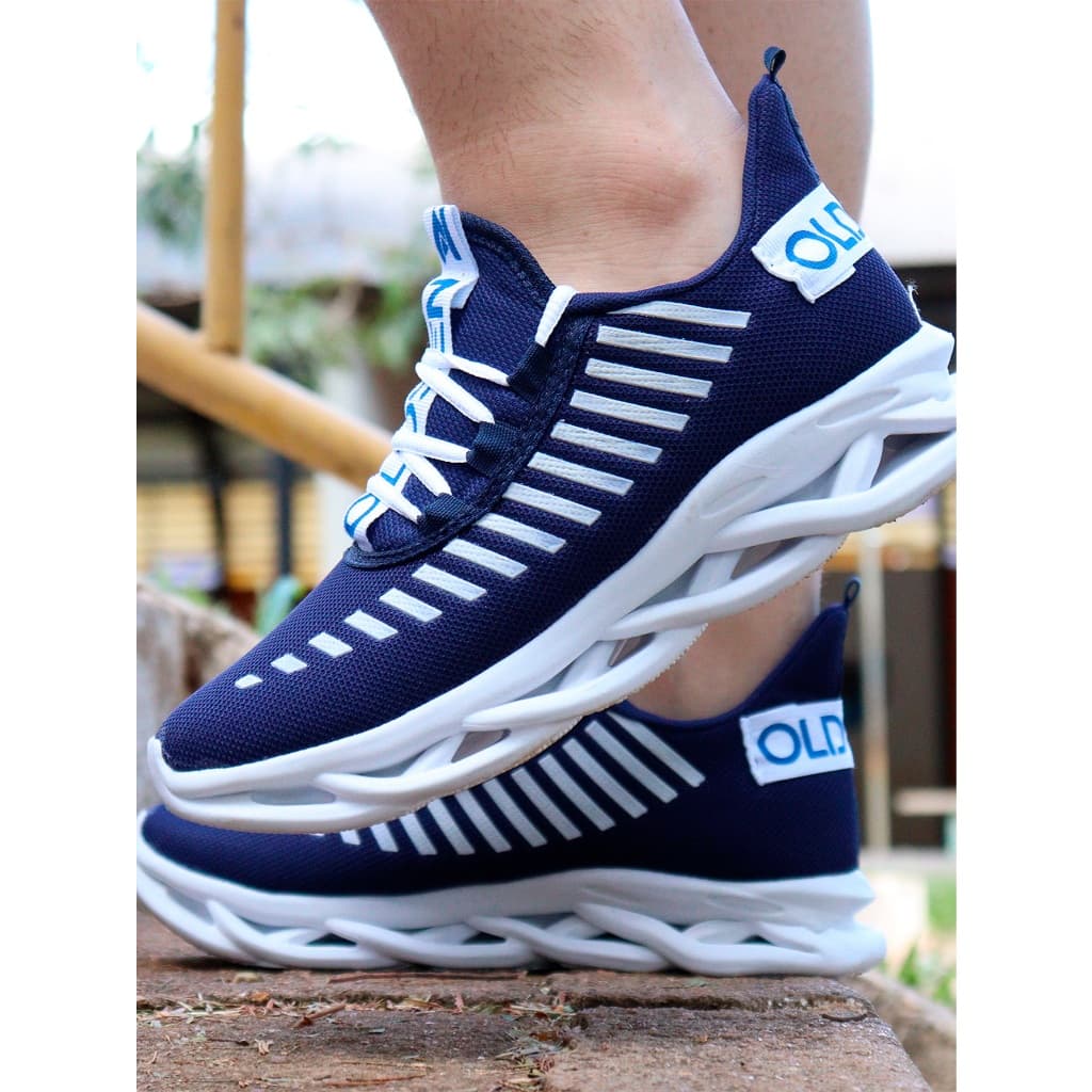 Tenis masculino feminino Oldsen Jaguar corrida caminhada academia treino barato novo