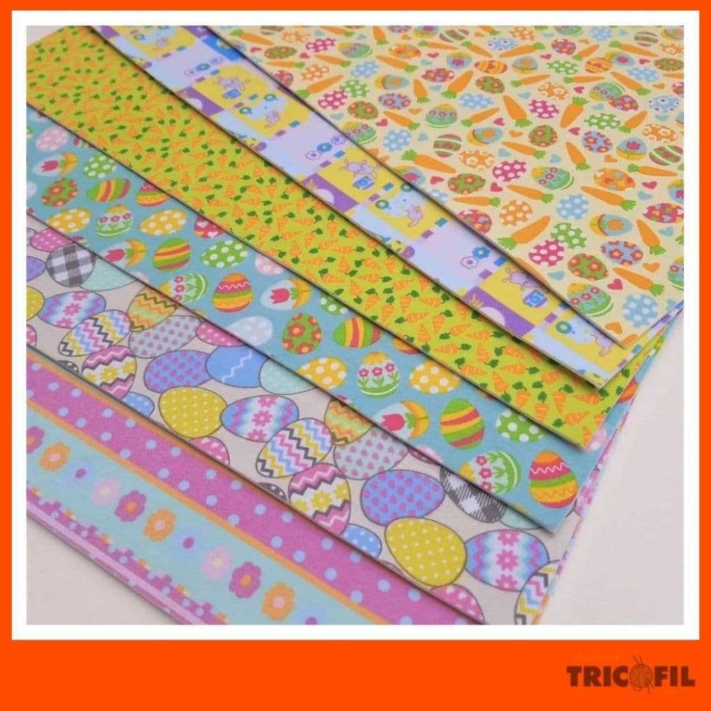 Tecido de Páscoa | Tricoline 100% Algodão (40x75cm)