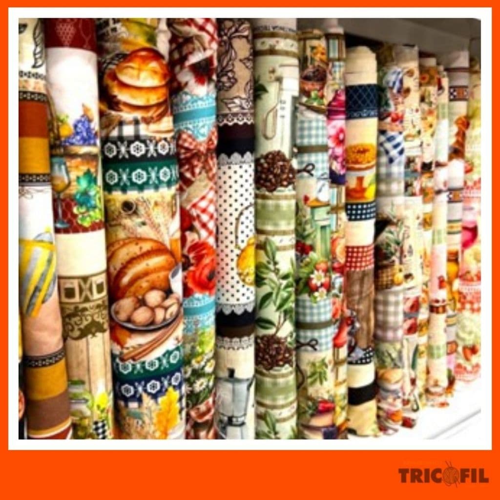 Barra Barrados Digital - Tecido Tricoline 100% Algodão | (0,50x1,50m)