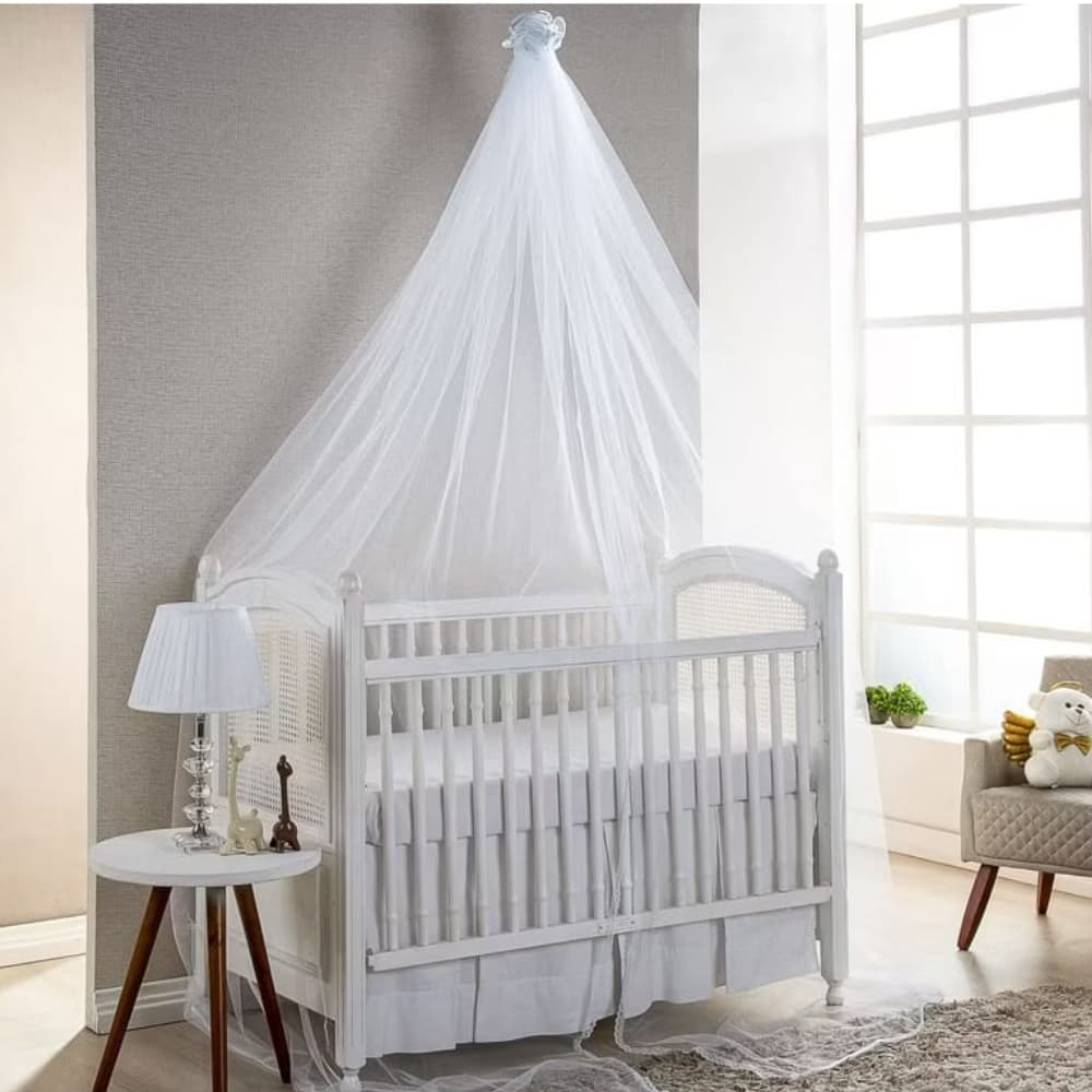 Tela de Mosquito Mosquiteiro Teto Dossel para Berço Bebê Proteção Insetos Dengue 5,00 x 2,90