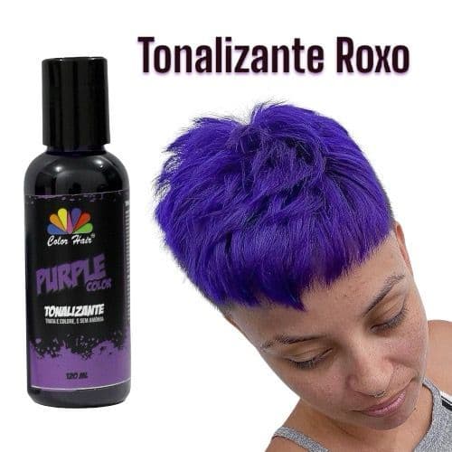 TONALIZANTE ROXO (PURPLE) COLOR HAIR