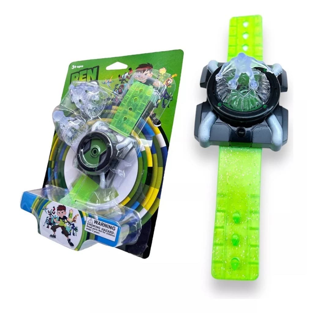 Relógio Ben 10 Com Luz E Som Omnitrix Infantil Aliens