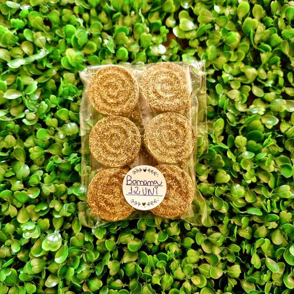 Snack Crocante para Roedores SABOR BANANA – Biscoitos de Feno para Coelhos e Outros Pets