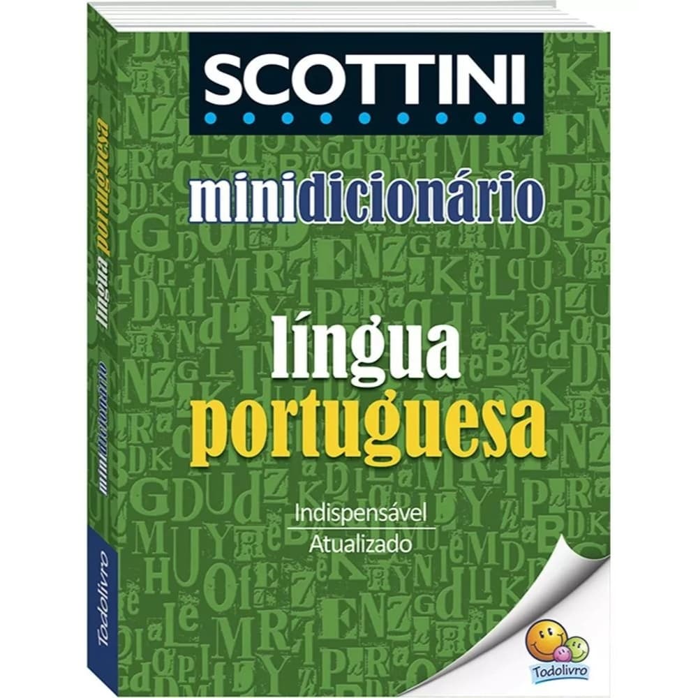 Dicionário De Português Atualizado Mini Scottini Todolivro Livro
