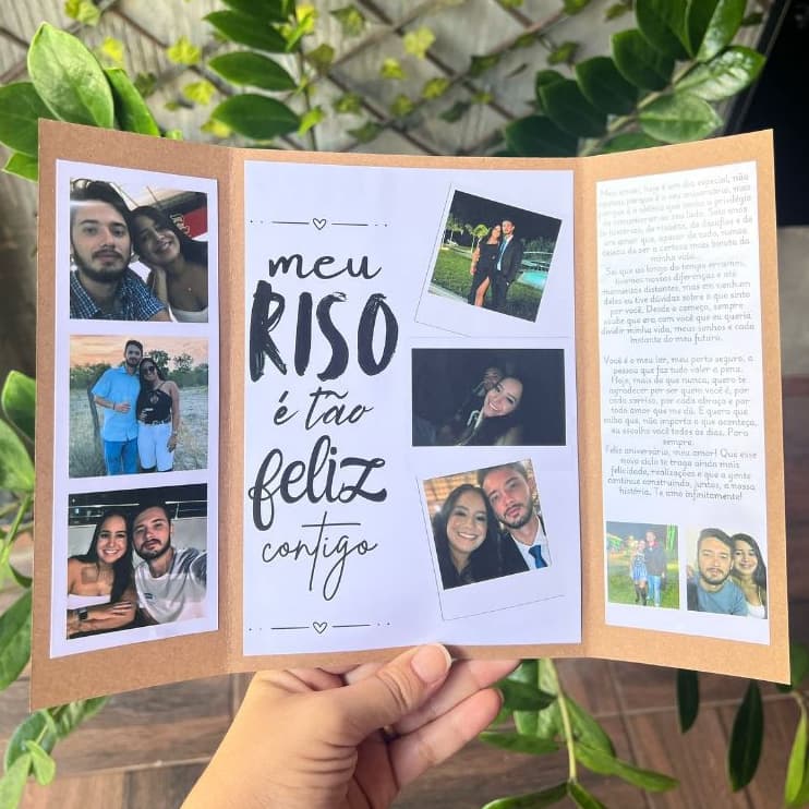 Cartão Personalizado Dia dos Namorados | Dia das Mães | Dia dos Pais