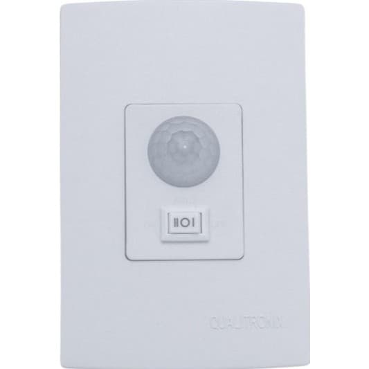 Qualitronix Sensor de Presença Embutir com Tecla 180g QI6M