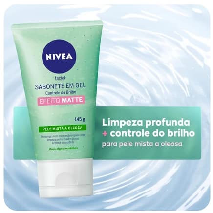 NIVEA Sabonete Facial em Gel Purificante Efeito Matte 150g
