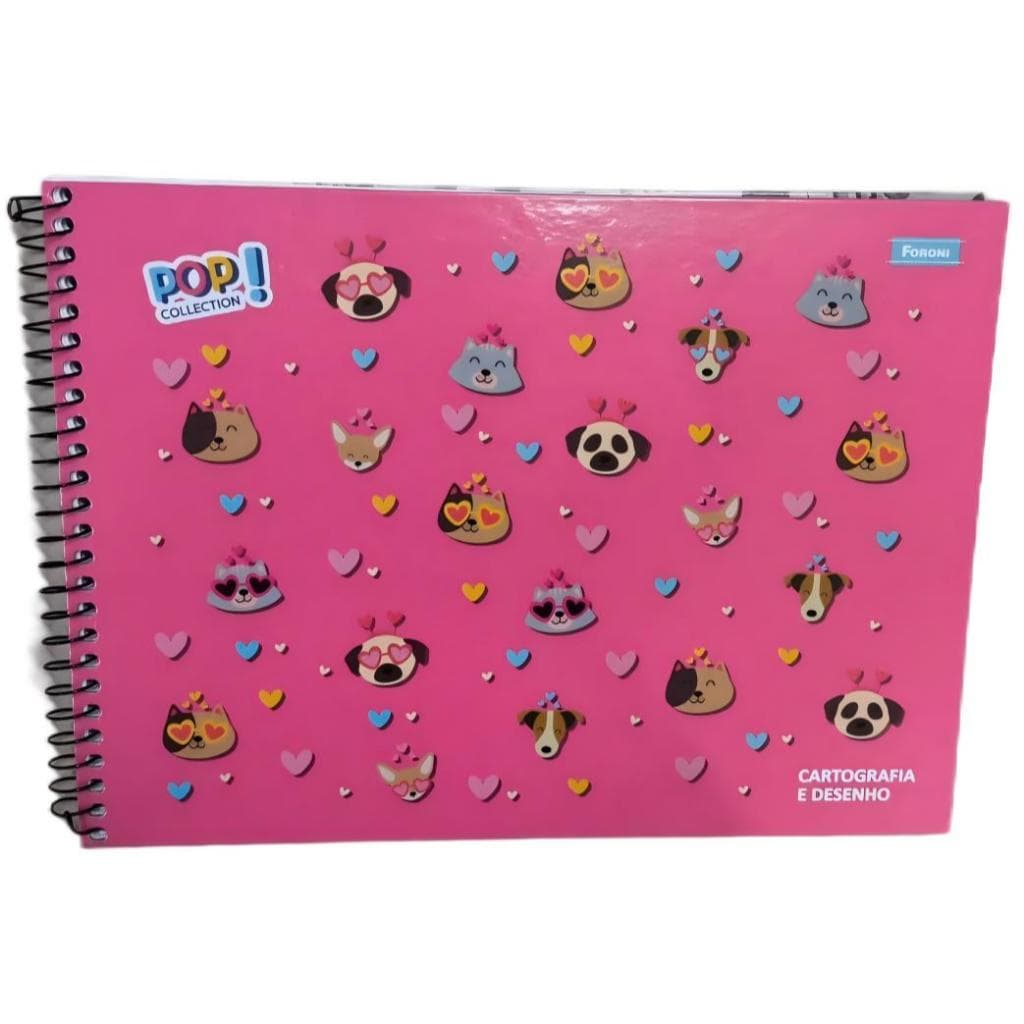 CARTOGRAFIA E Desenho UNIV Capa Dura Collection POP 96FLS