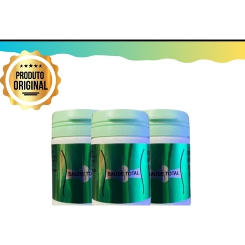 kit 3 Unidades Saúde Total 100% Natural