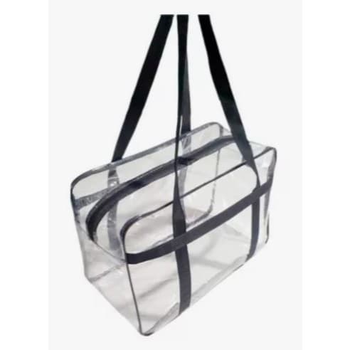 Bolsa Grande Neon  Transparente/Trabalho/Praia/enfermagem/Natação/Presidio/Piscina/Maternidade