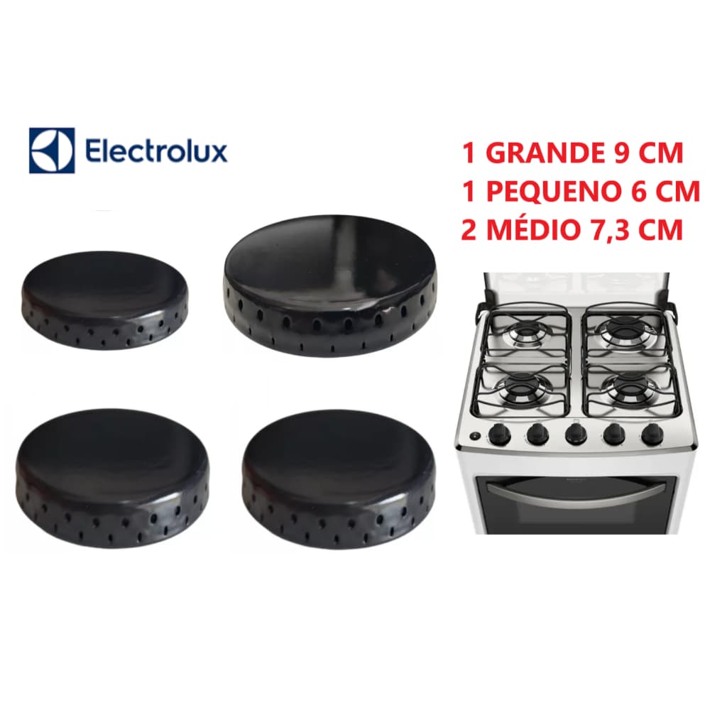 ESPALHADOR FOGÃO ELECTROLUX  50SBC / 52SM / 52SB / - QUATRO BOCAS CHEF