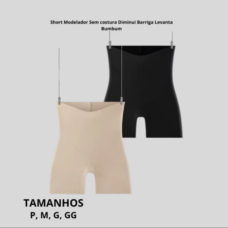 Short Segunda Pele Sem Costura