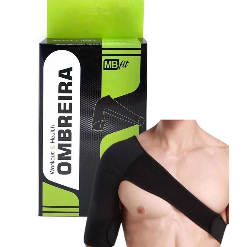 Ombreira Protetor Suporte de Ombro Clavícula Neoprene Tensor