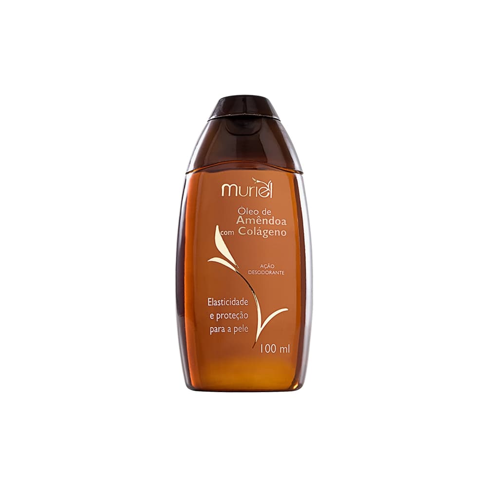 ÓLEO CORPORAL DE AMÊNDOAS 100ML MURIEL ORIGINAL