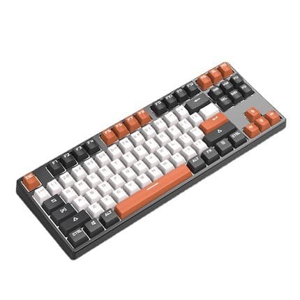 Teclado Gamer Mecânico Rgb Com Fio Usb 87 teclas Blue/Red Switch Rgb Usb Pc Ps4 Xbox Idioma Português