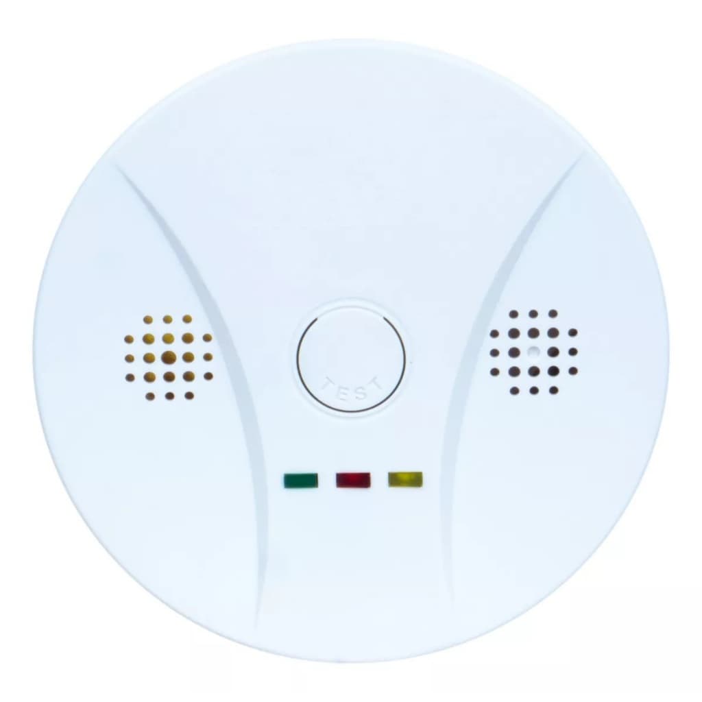 Detector Autônomo de Gás Monóxido De Carbono Co2 Sem Fio Segurimax Cor Branca