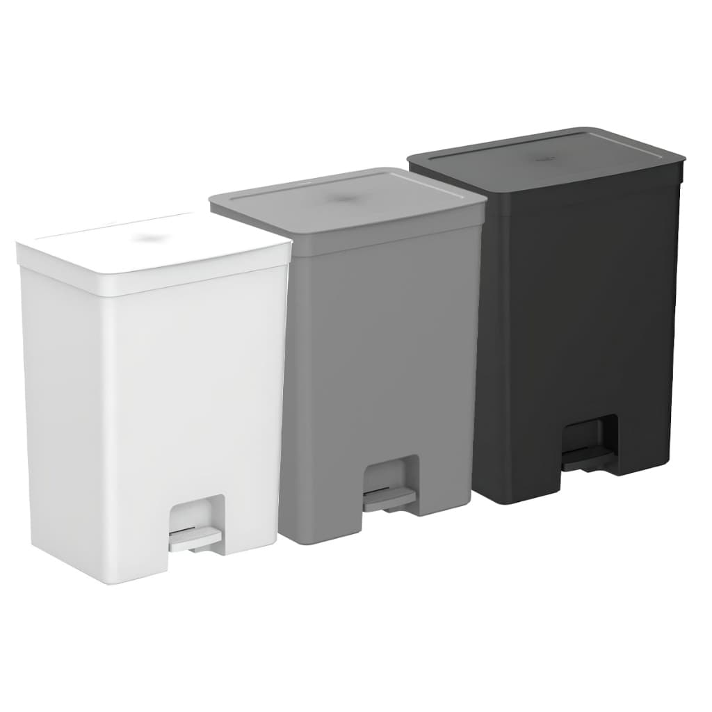 Lixeira de Pedal Trium 46 + Cesto 4L LX4450 - Ou