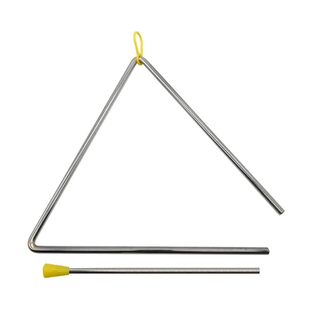 Triângulo Musical Profissional - TR10 - Para Forró Baião Xote  Cromado 25cm