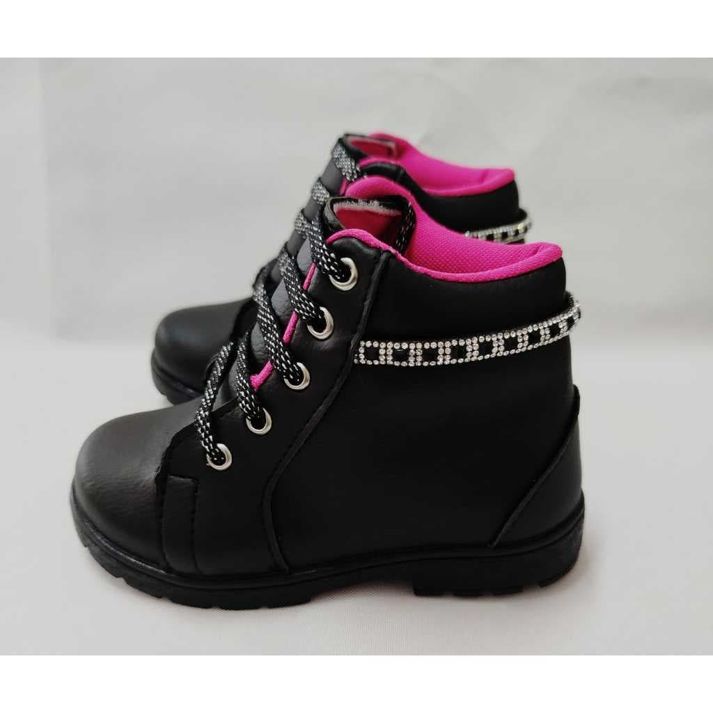 Bota Infantil menina Coturno Infantil Menina Promoção