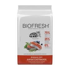Ração Biofresh Gato Castrado Salmão 7,5kg