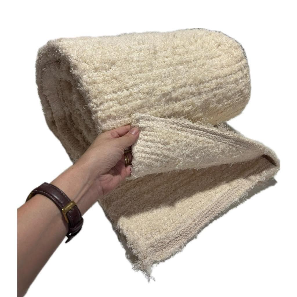 Tapete Boho 1,50m e 2m de largura para sala ou quarto, grosso, pesado e muito macio! Pode ser lavado na máquina.