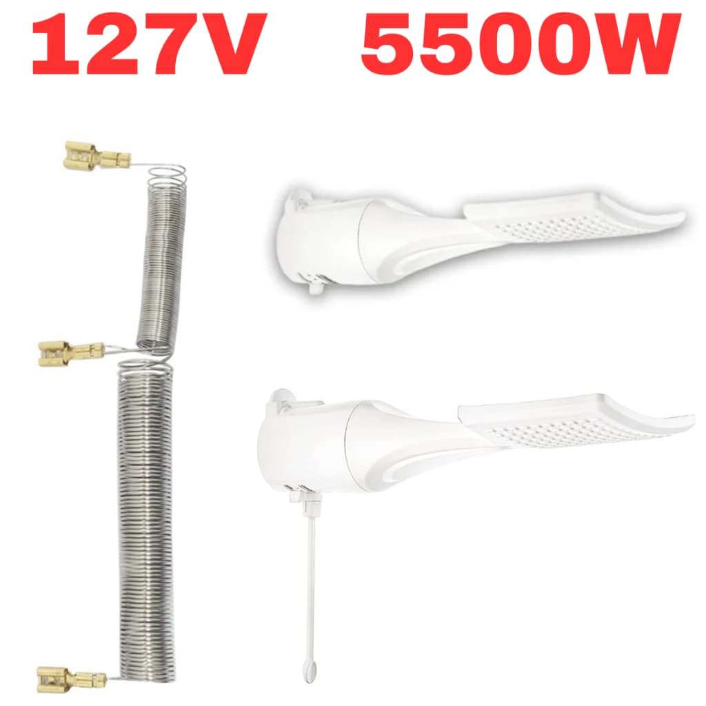 Resistência para Chuveiro Lorenzetti 5500w 127v Loren Shower Ultra