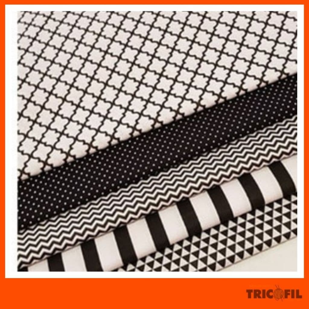 Tecido Estampas Neutras Composê | Tricoline 100% Algodão (40x75cm)
