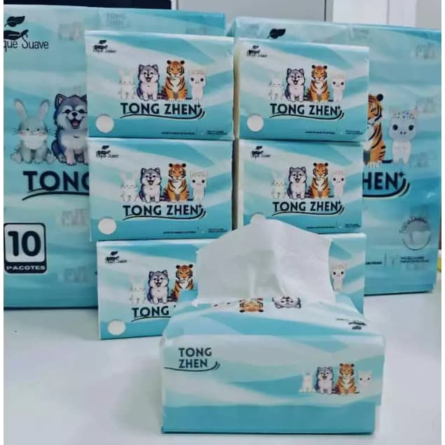 Lenços De Papel Macio Descartável 400 Unidades/Lenço Papel Folha macias versaril 5 camadas