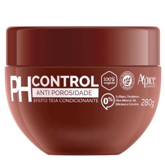 Apse Tratamento Anti Porosidade Ph Control 280g Máscara Acidificante Efeito Teia Condicionante