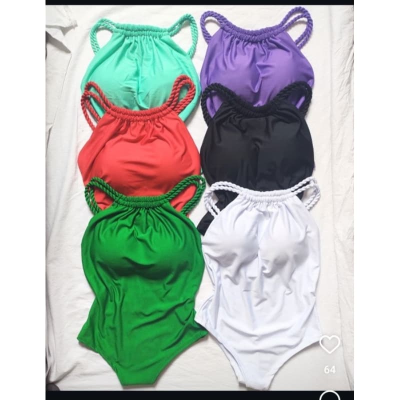 Body Feminino Suplex Alça Trançada Tamanho Único