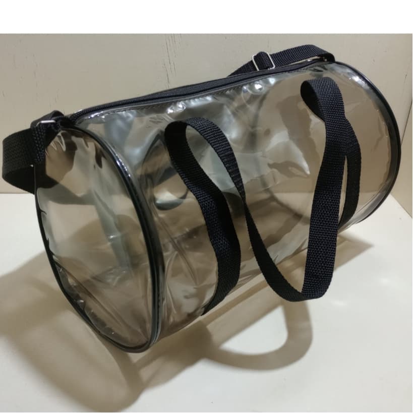 Mala Maleta Transparente Cristal/trabalho/escola/praia/enfermagem/academia