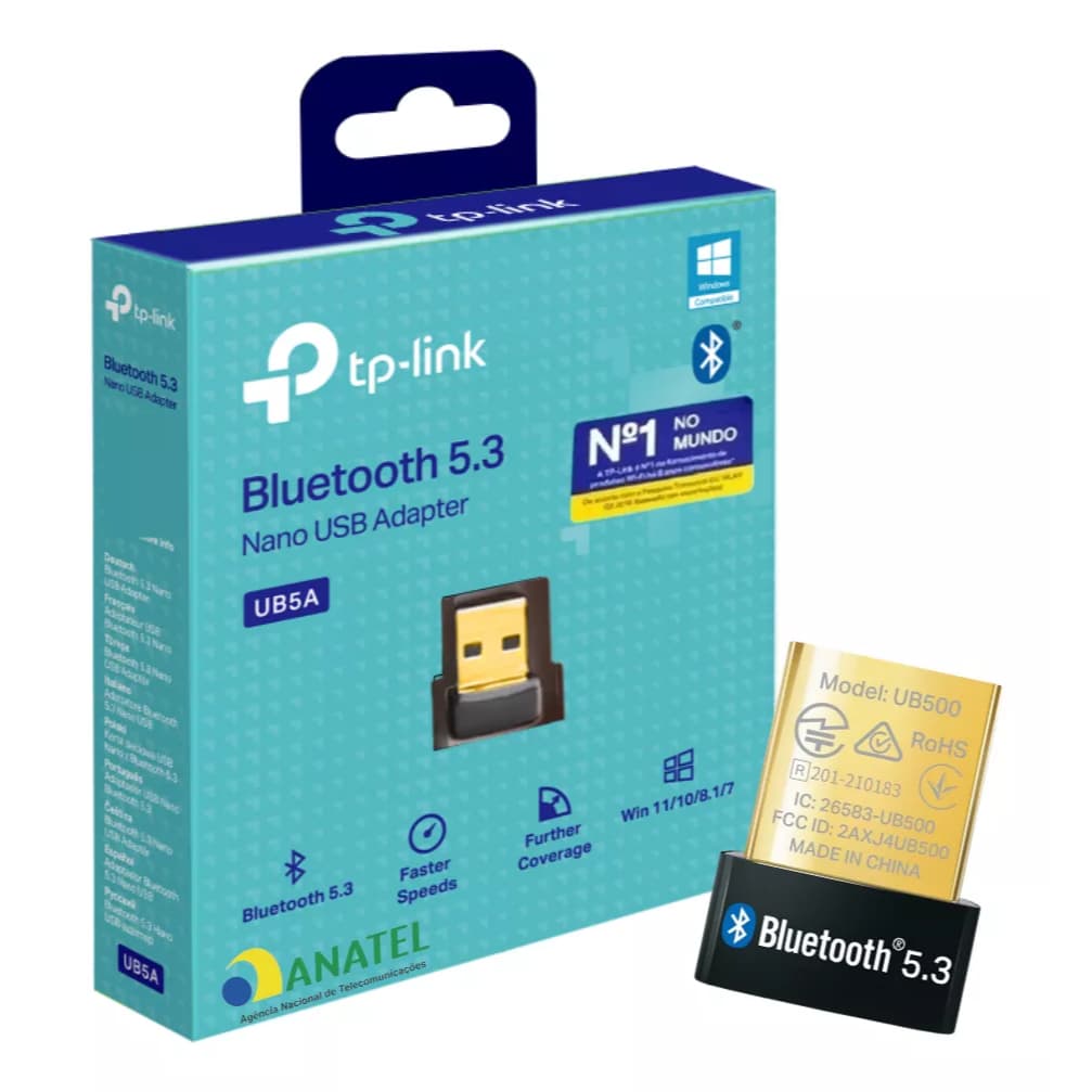 Adaptador Usb Bluetooth 5.3 Nano Tp-link Ub5a