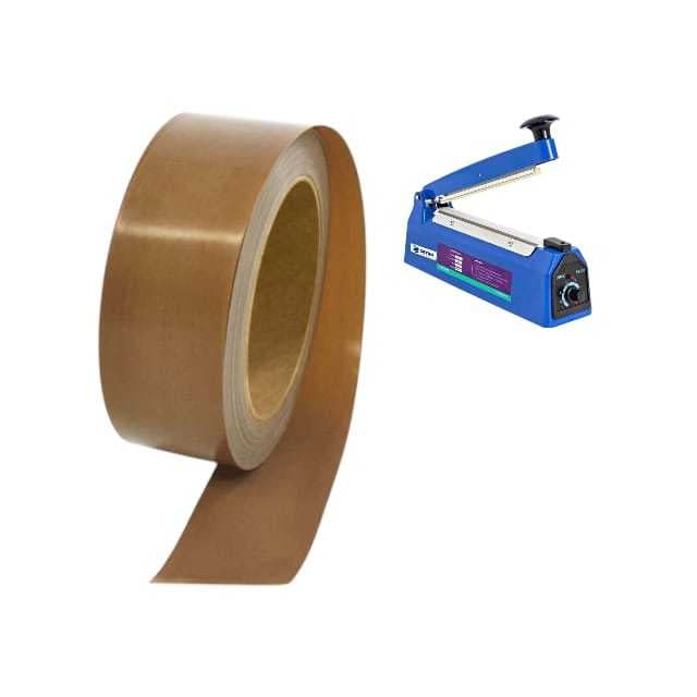 5 METROS DE FITA TEFLON SEM ADESIVO PARA SELADORA MANUAL TÉRMICA