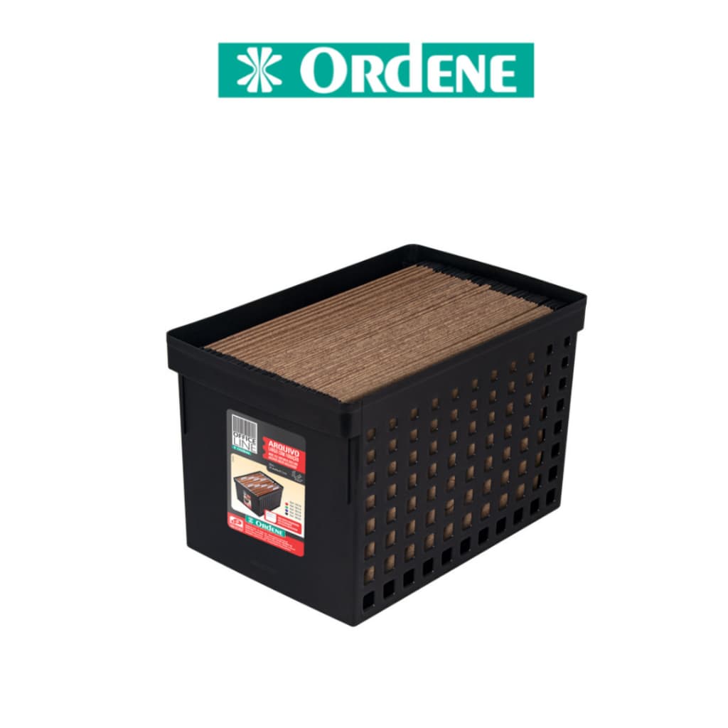 Arquivo Largo Para Pastas Suspensas Organizador de Documentos Para Escritório Moderno Ordene