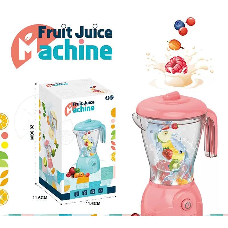 Liquidificador de Brinquedo Educativo Cozinha Infantil para Crianças Presente Criativo com Realista (Não Usar Água)