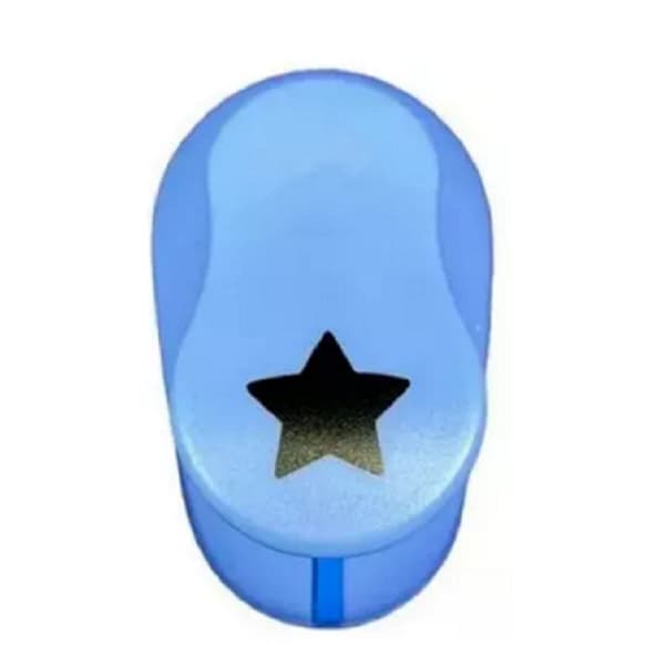 Cortador Perfurador Furador De Papel e E.V.A- 1,6cm -16MM - ESTRELA  Corte e Rápido Ideal Para Artesanato e PetShop