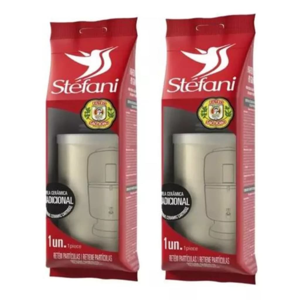 KIT 2 VELAS P/filtro De Barro Stéfani São João Tradicional