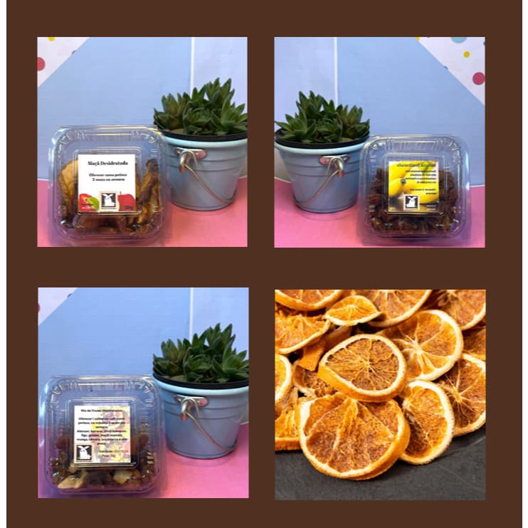 Kit Guloseimas - Frutas Desidratadas Para Coelhos