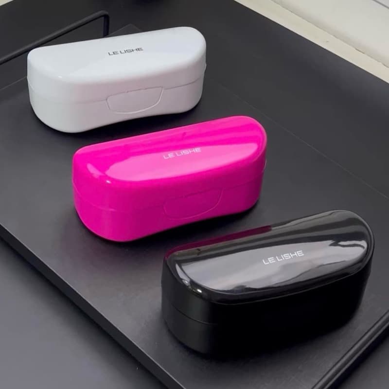 Le Lishe case estojo rígido forrado anti impacto capa de proteção porta óculos de sol e grau