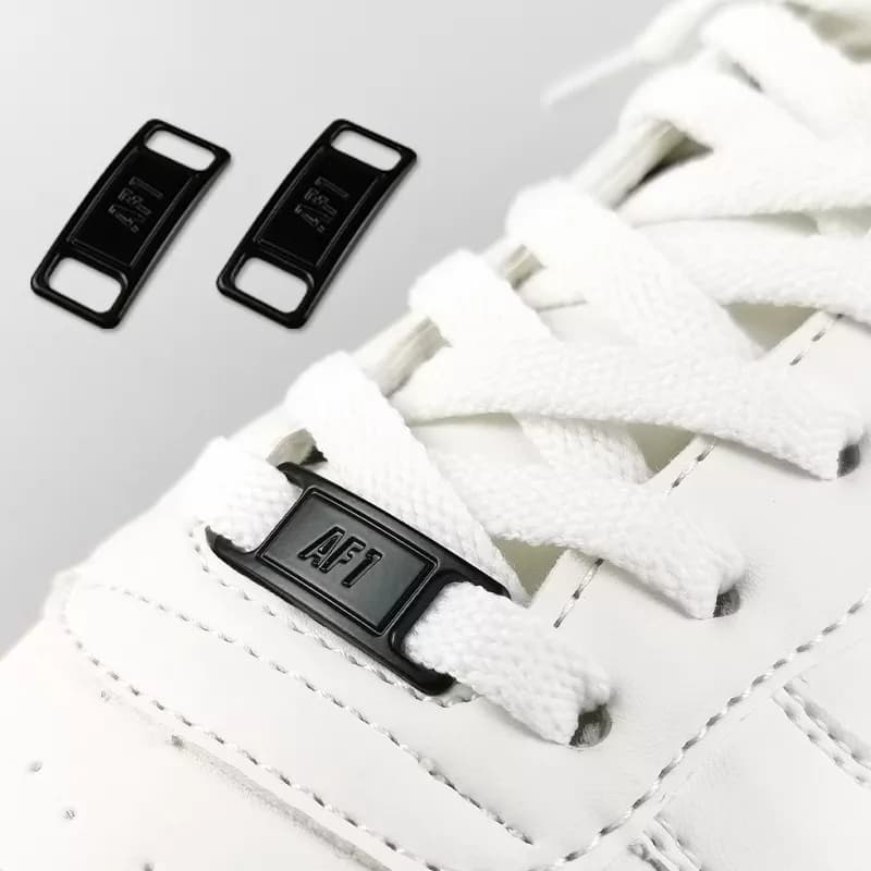 Par de Fivela Colorida para Cadarço de Metal Perfeito para Tênis Sapatos Casuais e Brancos Acessório