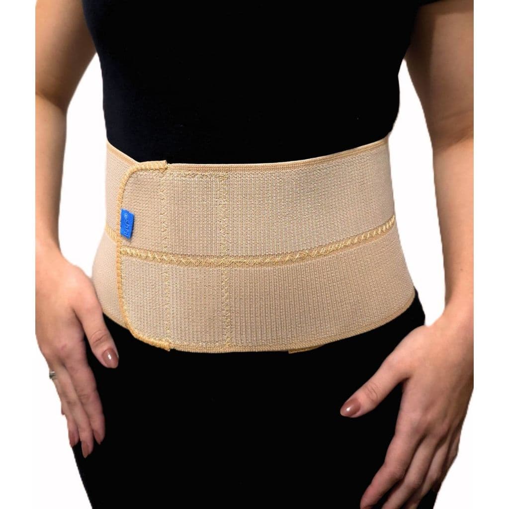 Cinta Abdominal Pós Cirúrgica LLF Toque Suave | Compressão com 2 a 5 Gomos | Tamanho P, M, G, GG e GGE