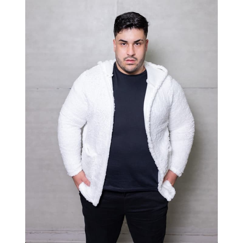 Casaco Teddy Masculino PLUS SIZE