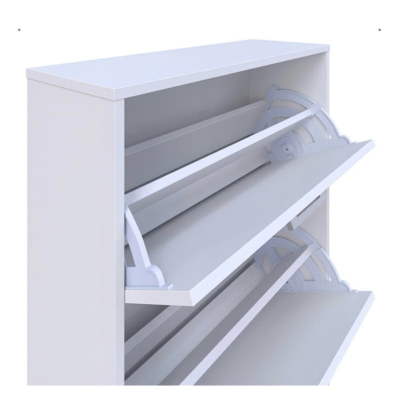 kit 2 Pares de Articuladores Para Portas Basculante Sapateira Dobradiças Marceneiro Articulação