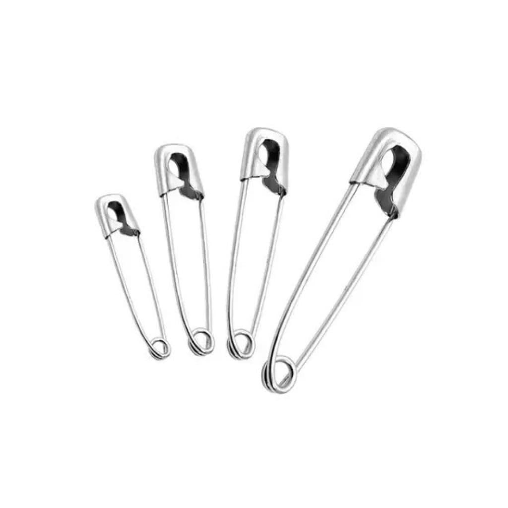 Alfinete de Segurança Niquel - Pacote com 100 unidades