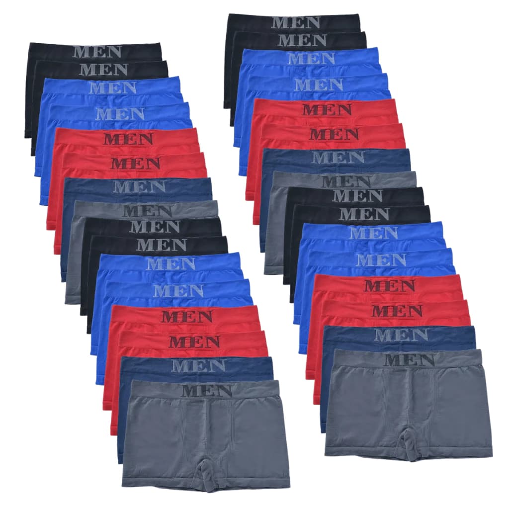 Kit 24 Cuecas Boxer Masculina de Microfibra OU Kit 10 Cueca Conforto no Dia a dia