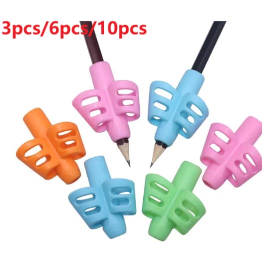 Kit Adaptador  para Lápis\Correção da Escrita\ Apoio para Lapis de Escrever ergonomico Autista
