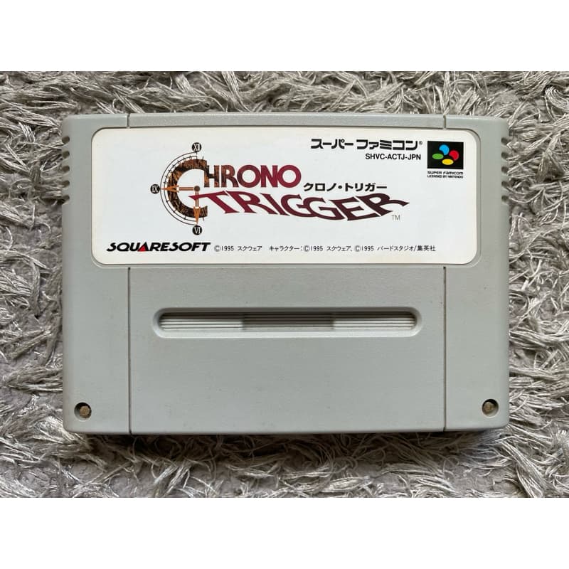 CHRONO TRIGGER - SUPER FAMICOM - SUPER NINTENDO - JOGO ORIGINAL