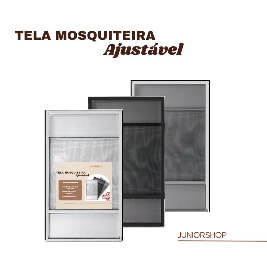 Tela Contra Mosquito Tela Mosquiteira Mosquiteiro Removível para Janelas Proteção Contra Mosquito